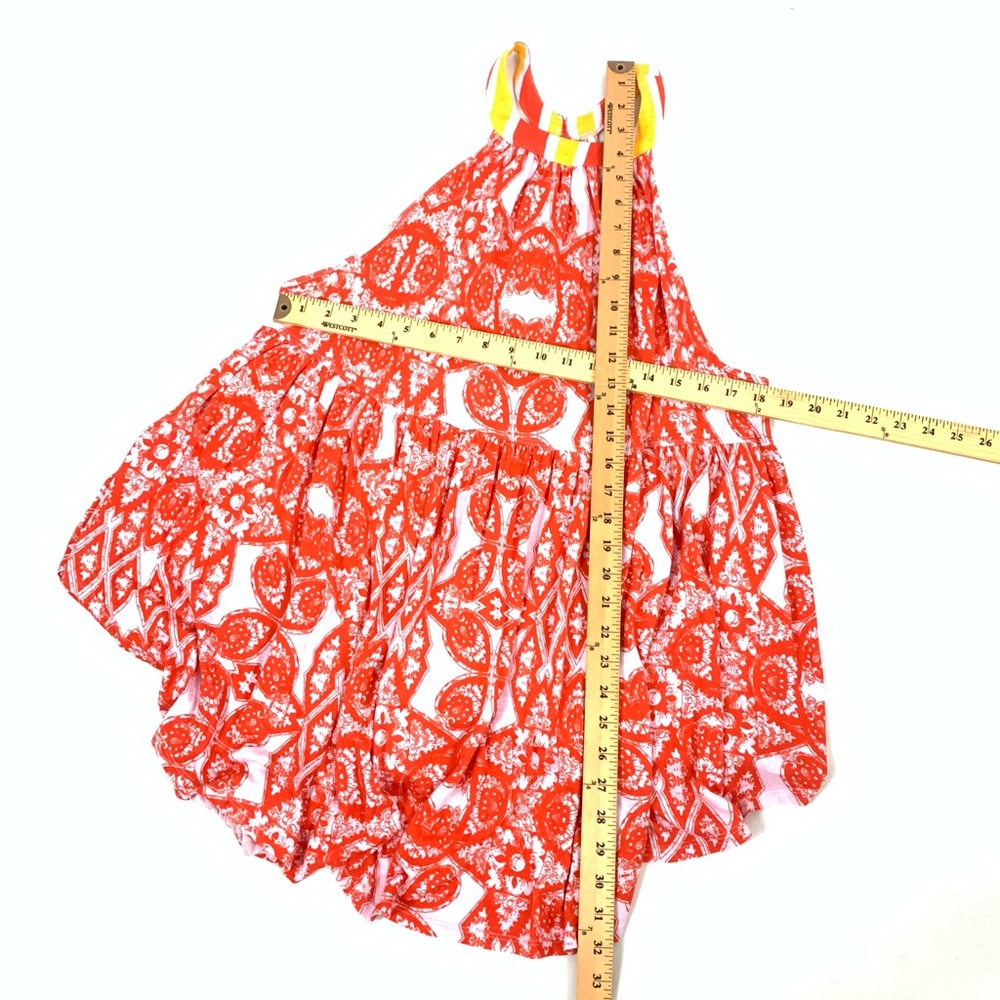 Free People Mimi Printed High-Low Halter Tunic Top - Picture 9 of 9